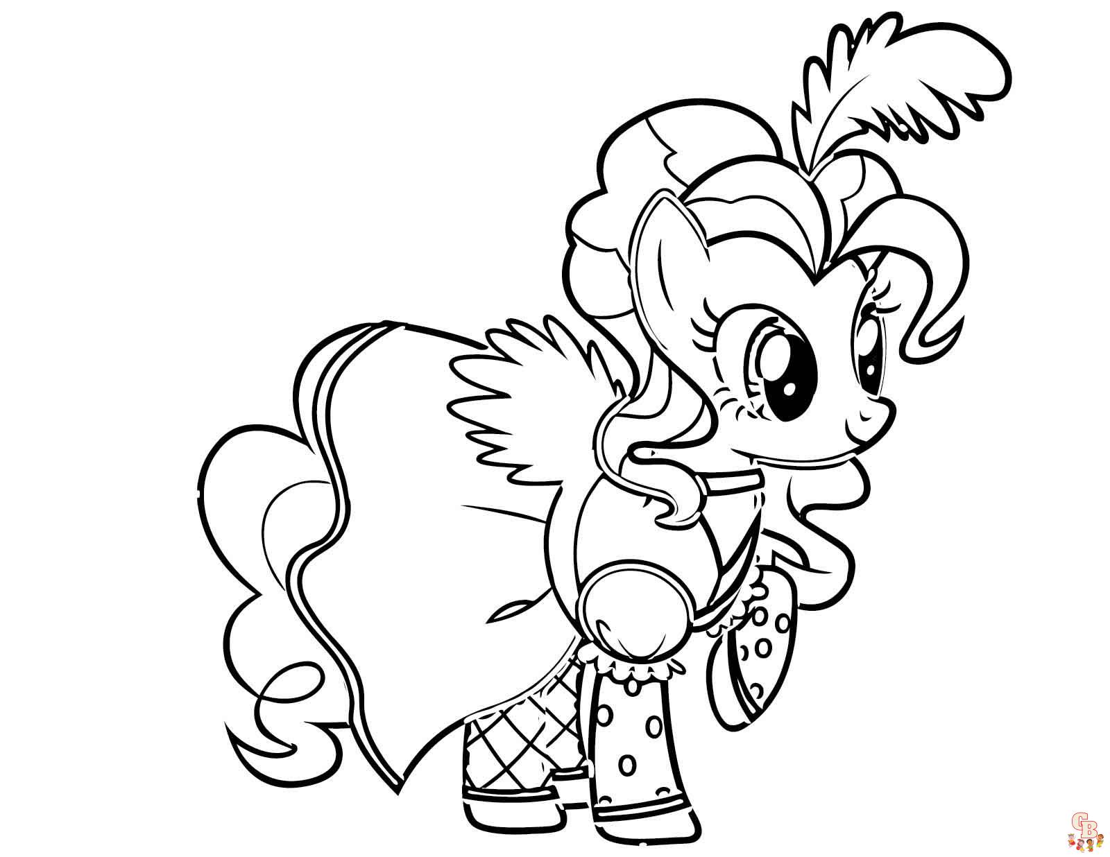 My little pony coloring pages for kids