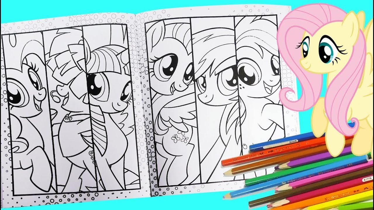 Y little pony coloring page for kids lp ovie childrens colouring book