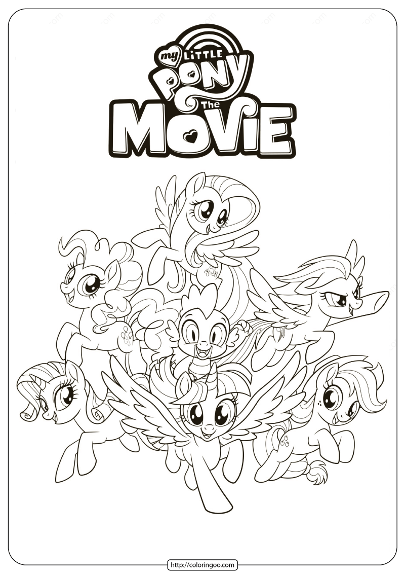 Mlp my little pony the movie coloring pages my little pony printable my little pony coloring my little pony twilight