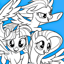 My little pony the movie coloring pages