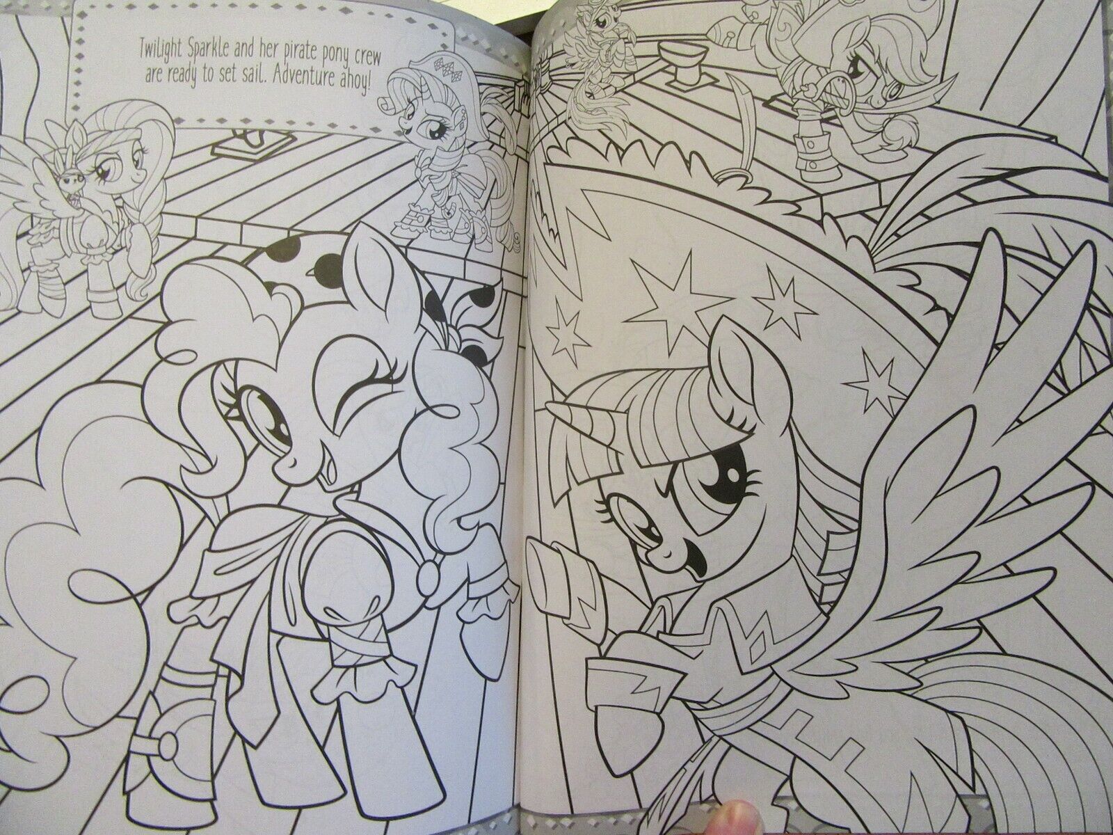 My little pony the movie dare to discover new pb coloring stickers activities