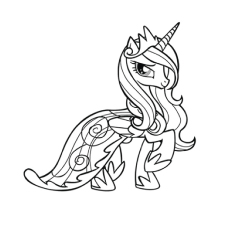 Top my little pony coloring pages your toddler will love to color