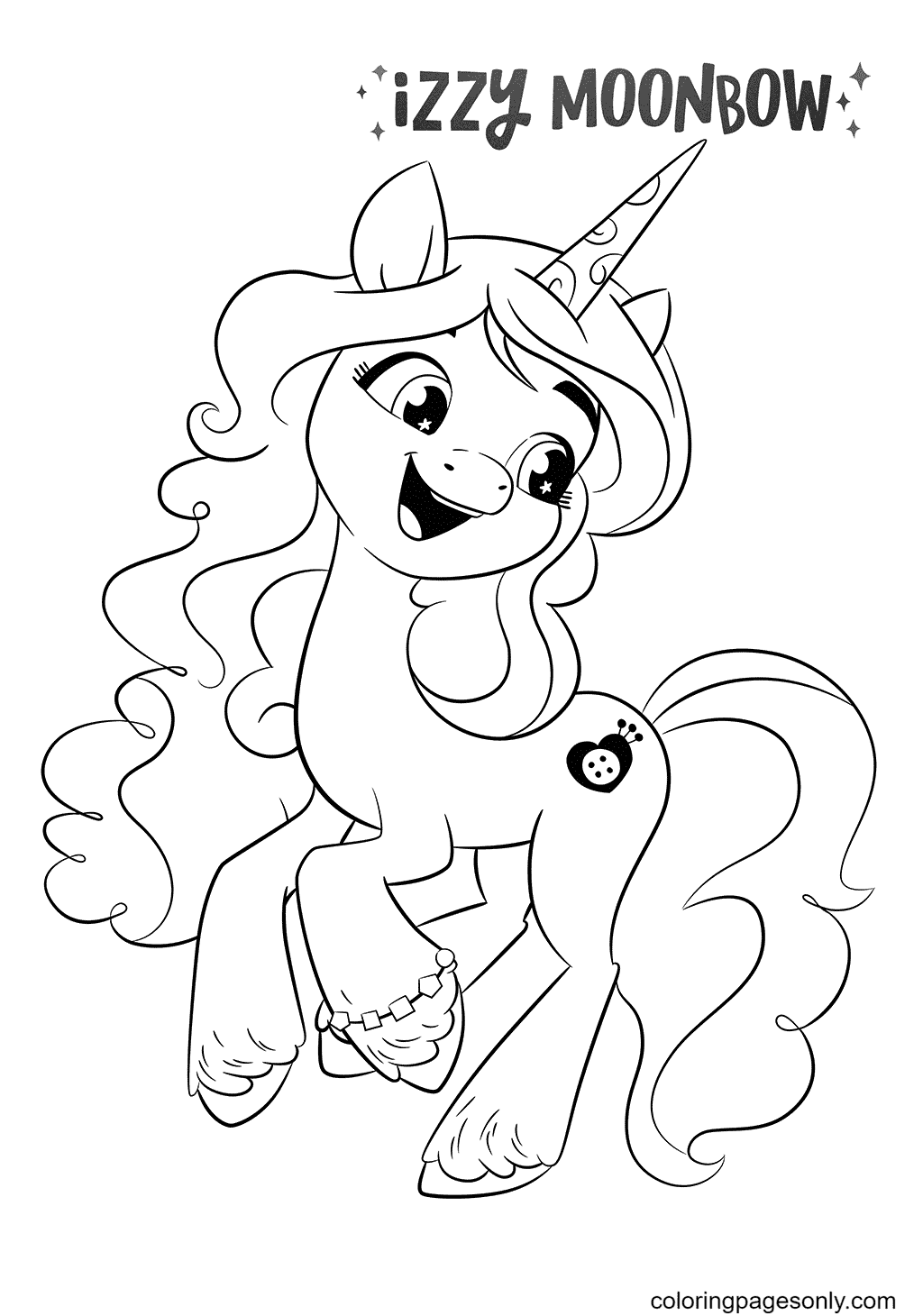 My little pony a new generation coloring pages printable for free download