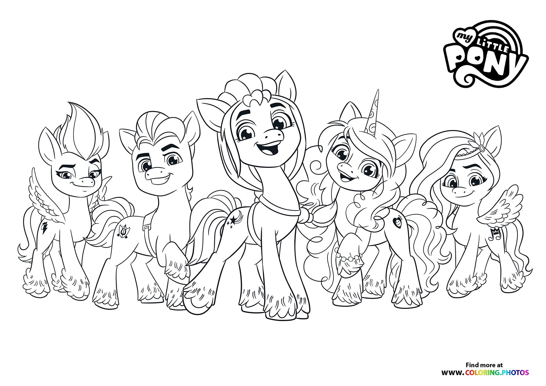 My little pony characters