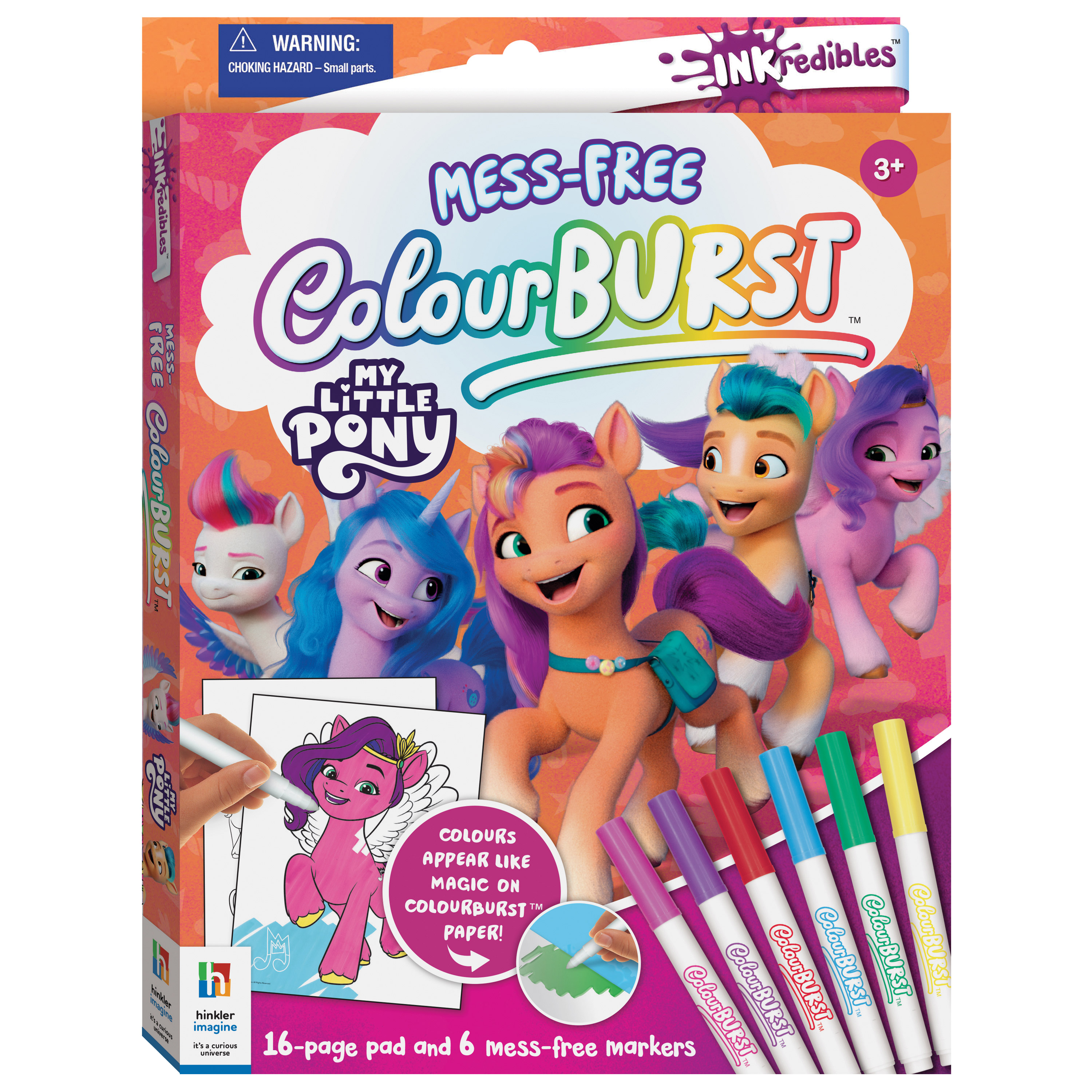 Inkredibles colour burst my little pony new generation