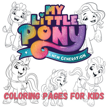 Creative coloring pages my little pony coloring pages tpt