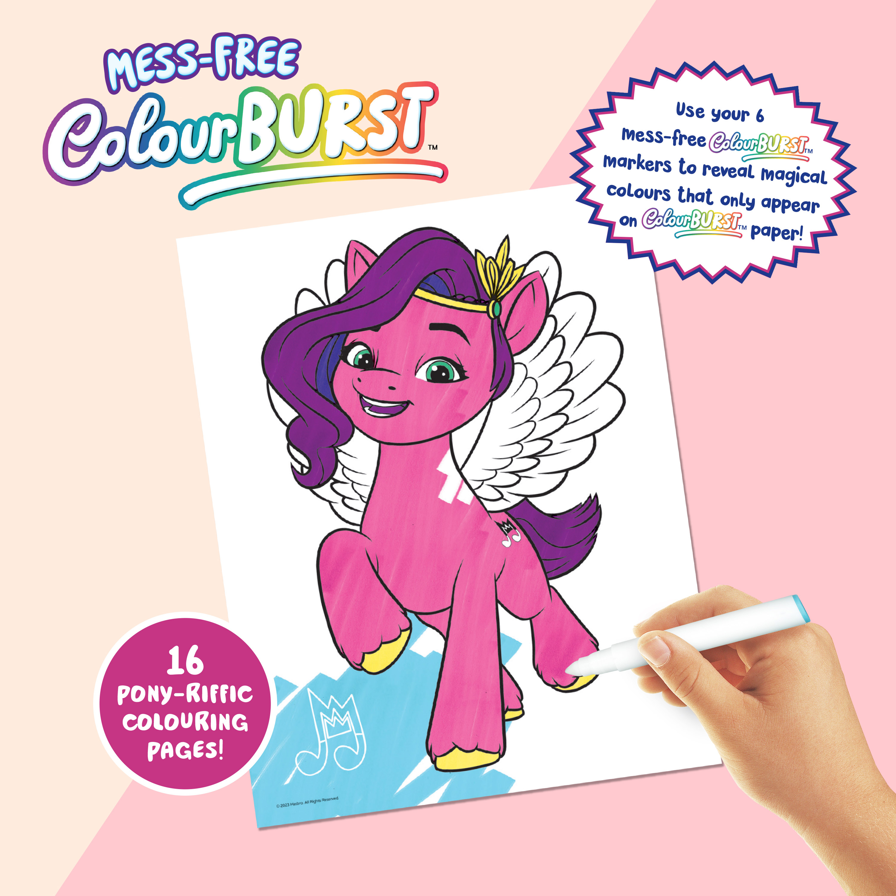 Inkredibles colour burst my little pony new generation