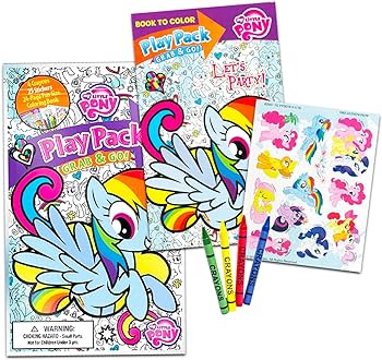 My little pony a new generation coloring book super set for kids