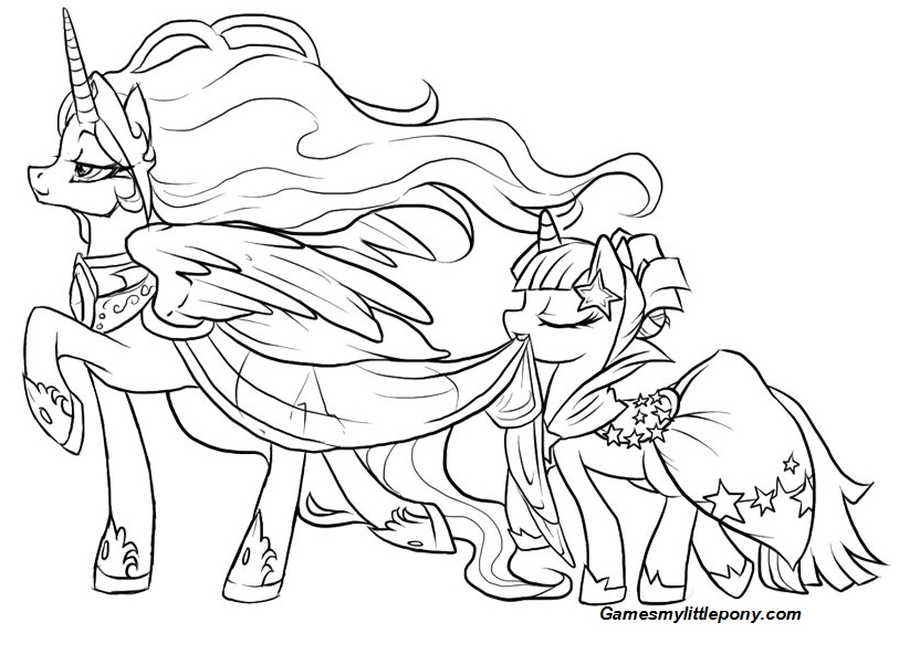 My little pony for kids launches my little pony games and coloring pages for kids