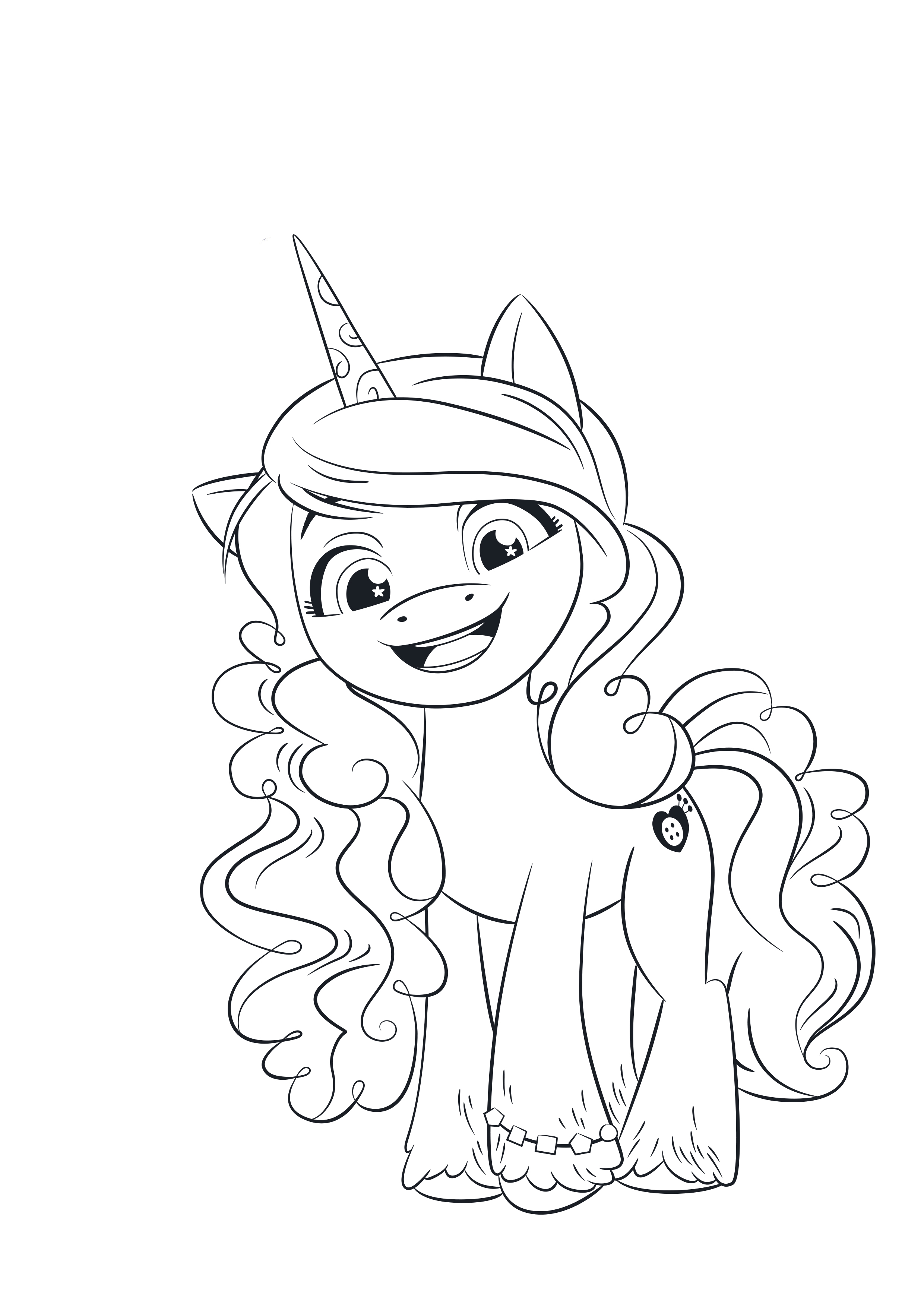 My little pony a new generation movie coloring pages