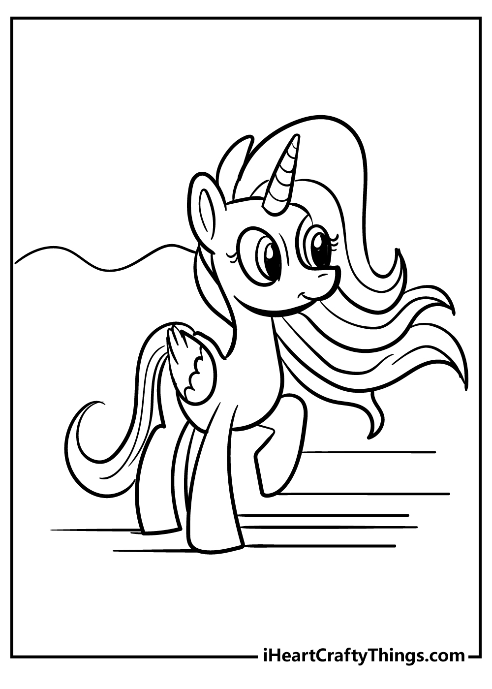 My little pony coloring pages free printables