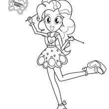 Pinkie pie coloring pages