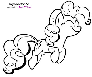 My little pony pinkie pie coloring pages team colors