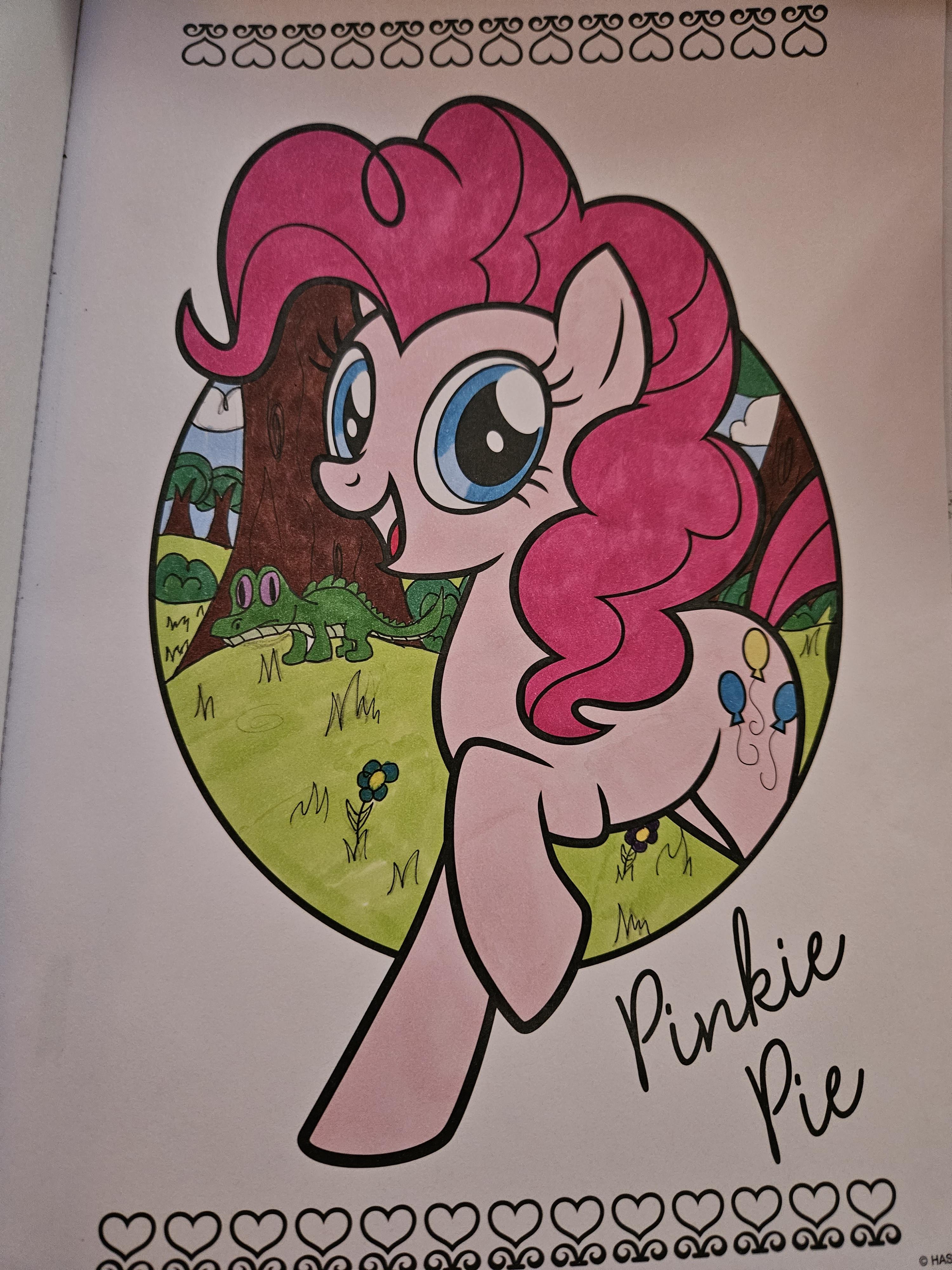 Pinkie pie coloring page rmylittlepony