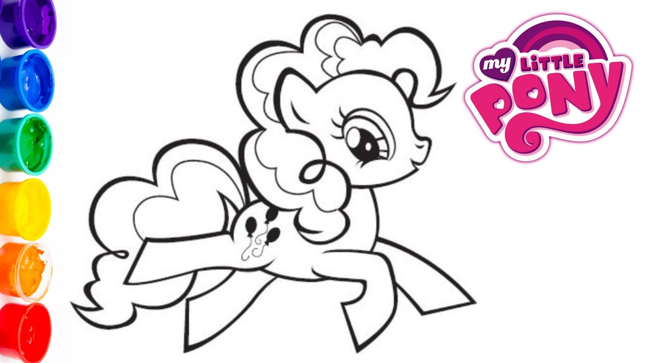 Y little pony pinki pie coloring y little pony coloring pages