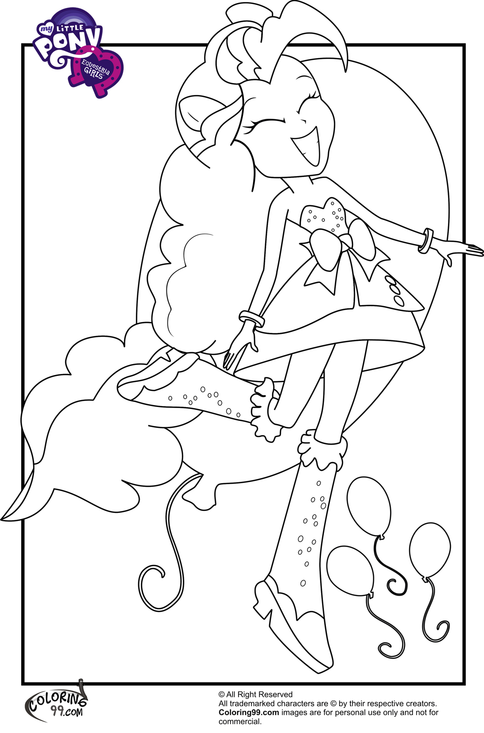 My little pony coloring pages