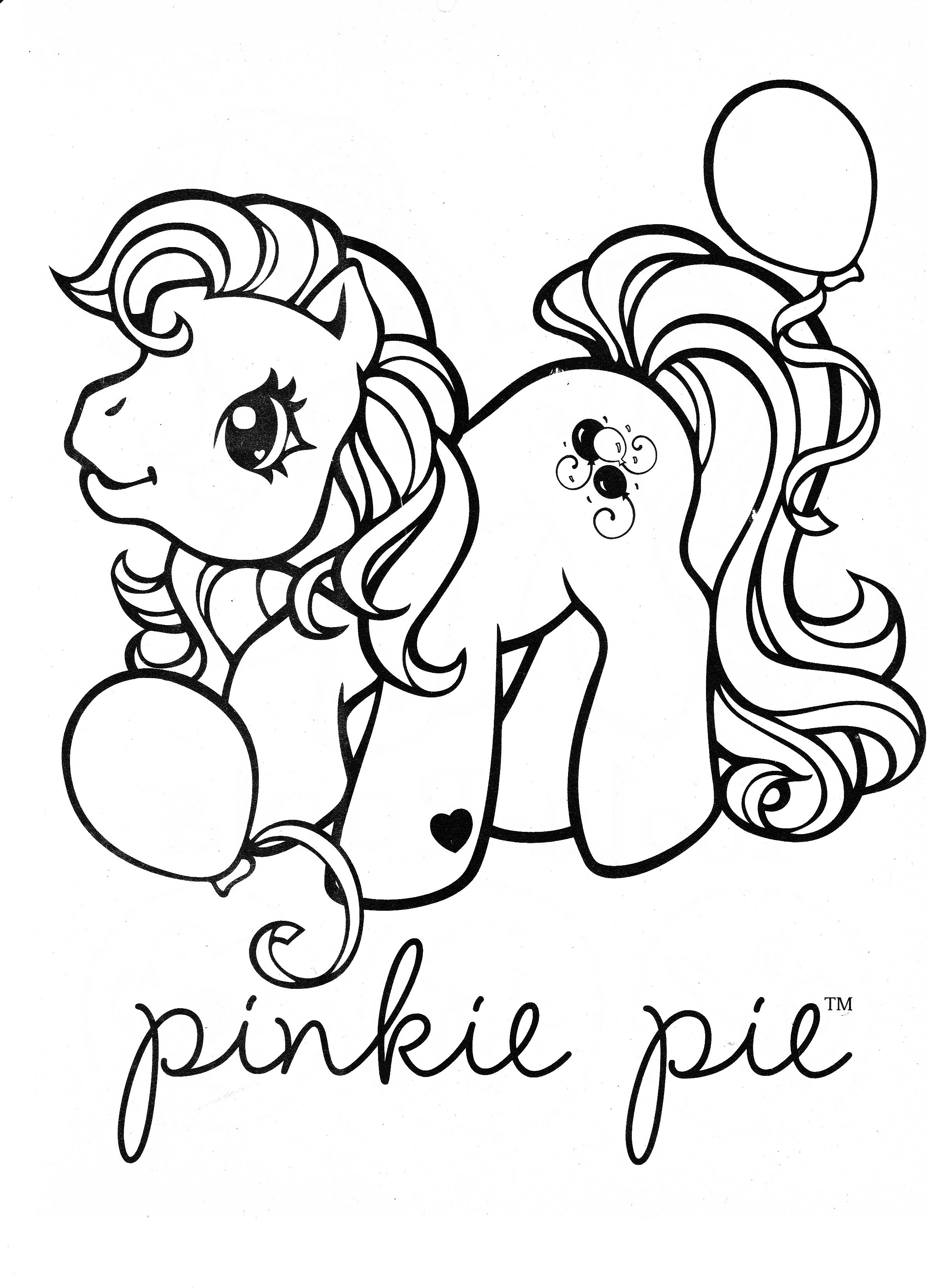 My little pony coloring page mlp