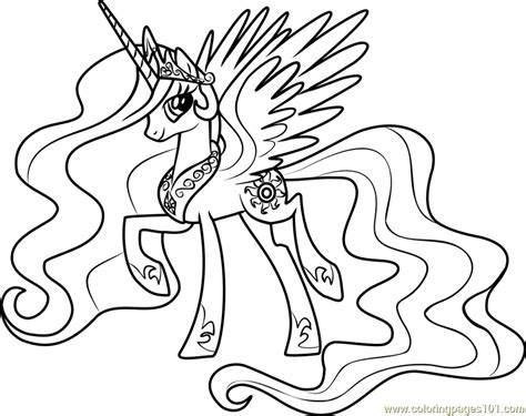 Princess celestia louring pages