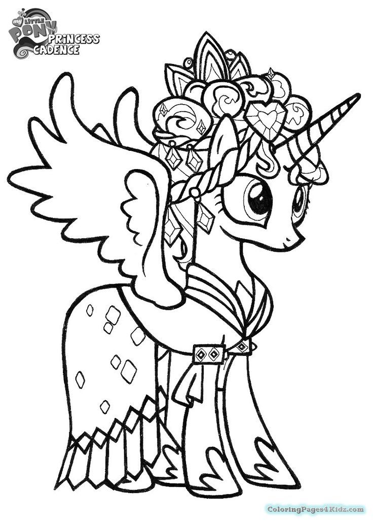 My little pony coloring pages princess cadence wedding cadence coloring pages pony pâ unicorn coloring pages my little pony coloring my little pony unicorn