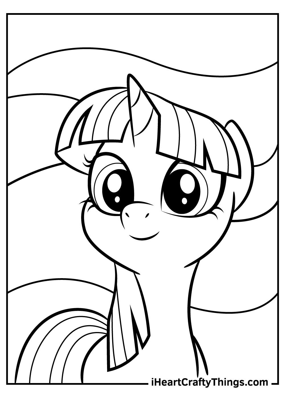 My little pony coloring pages free printables