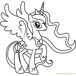 My little pony coloring pages for kids