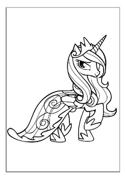 Unleash your childs creativity with our printable my little pony coloring pages