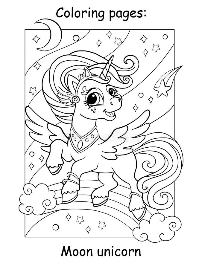 Unicorn princess coloring page stock illustrations â unicorn princess coloring page stock illustrations vectors clipart