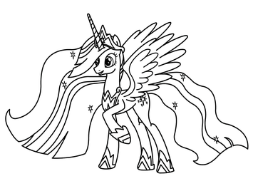 Twilight sparkle coloring pages