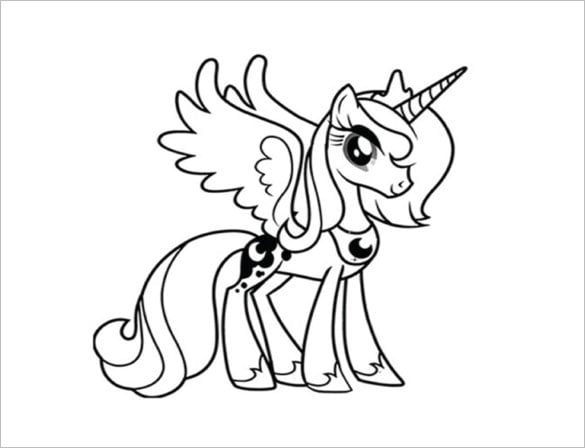 My little pony coloring pages