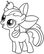 My little pony coloring pages for girls