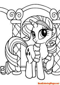 My little pony coloring pages