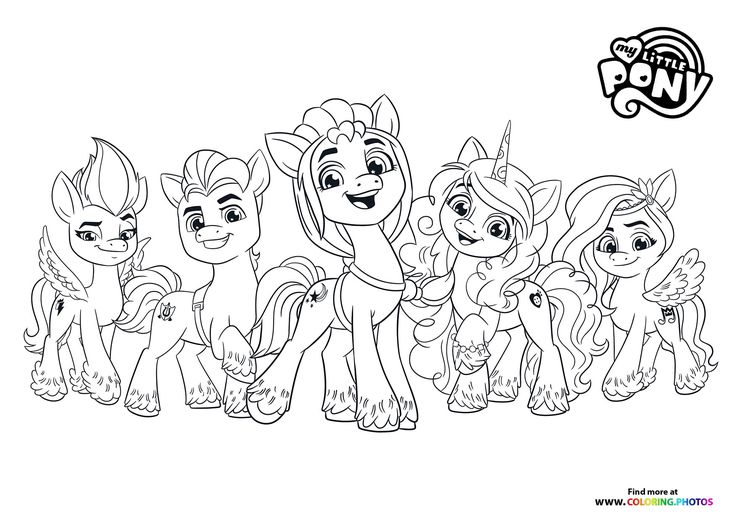 My little pony characters