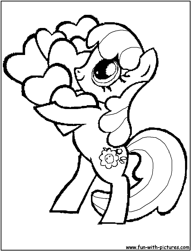 Mylittlepony cheerilee coloring page