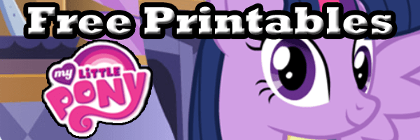 My little pony friendship is magic free printables â