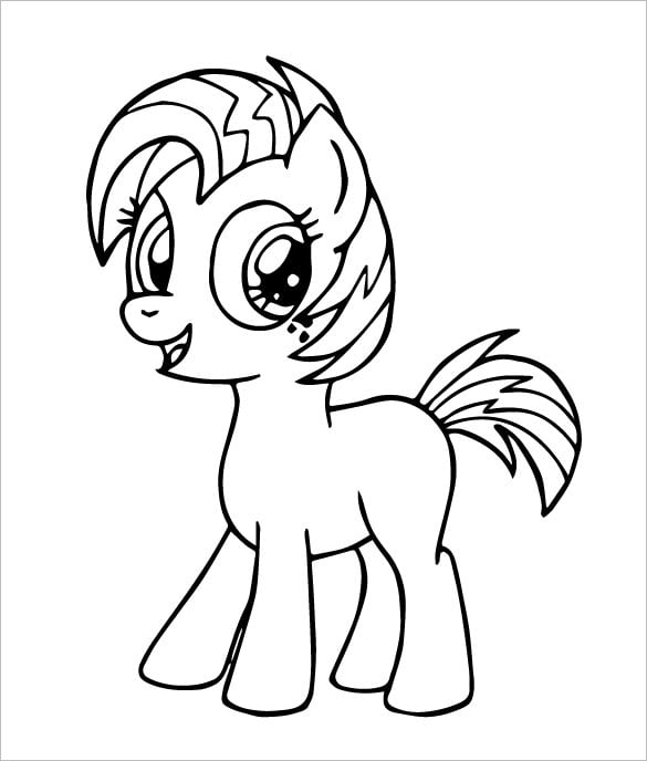 My little pony coloring pages