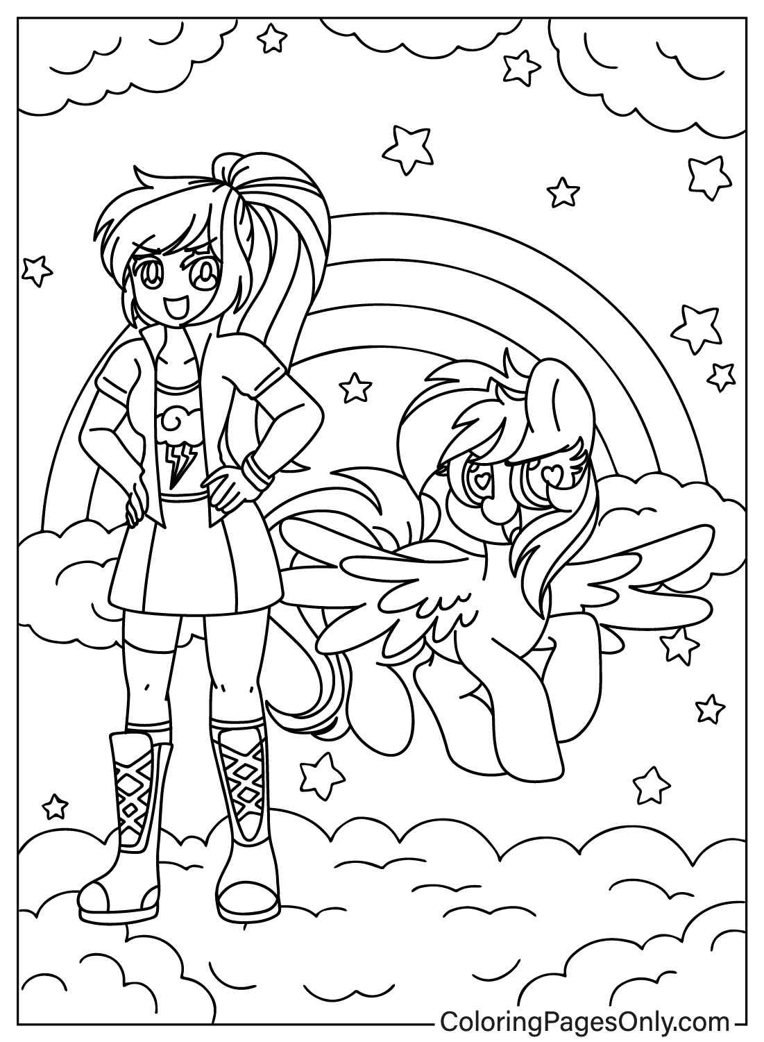 Coloring pages only on x ðð soar into colorful adventures rainbow dash coloring pages ðï httpstcorwprdzgnx rainbowdash mlp mylittlepony coloringpagesonly coloringpages coloringbook art fanart sketch drawing draw coloring usa