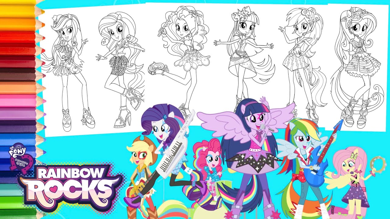 Coloring y little pony