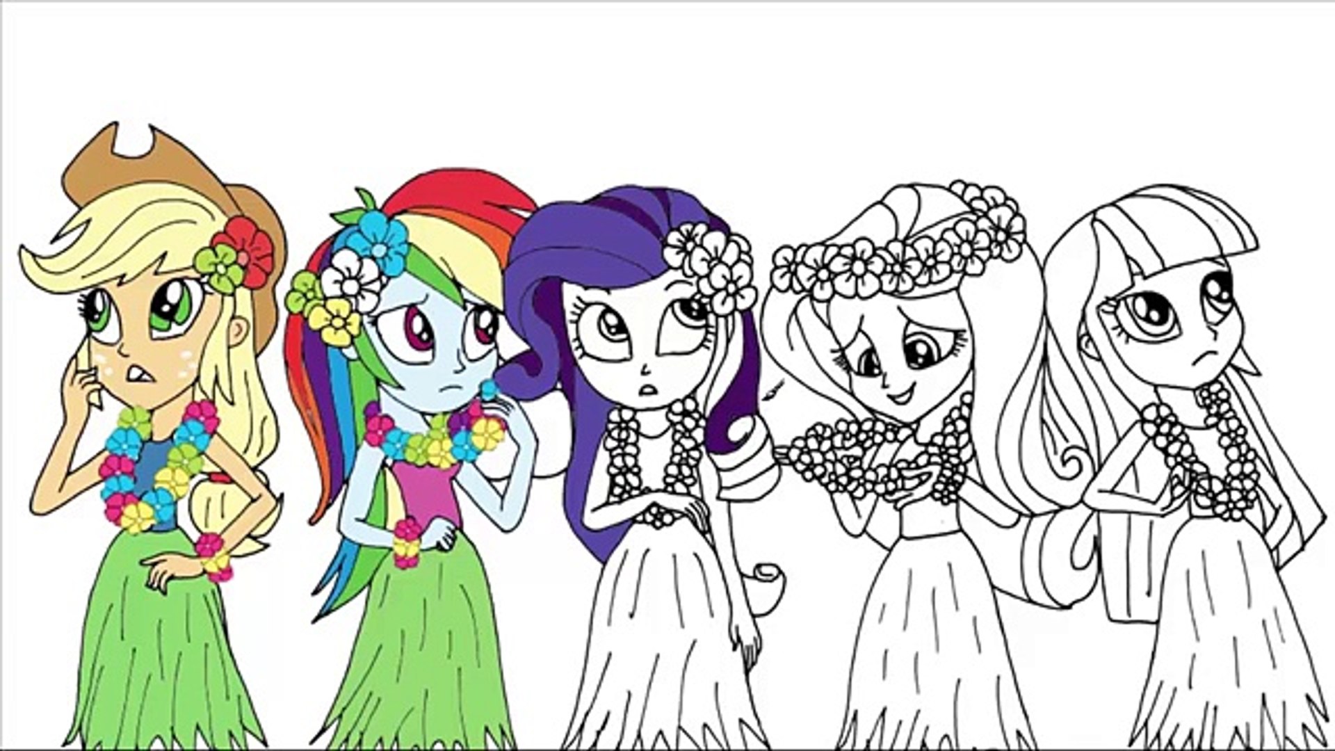 My little pony coloring page