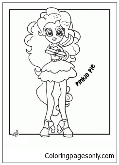 My little pony equestria girls rainbow rocks coloring page