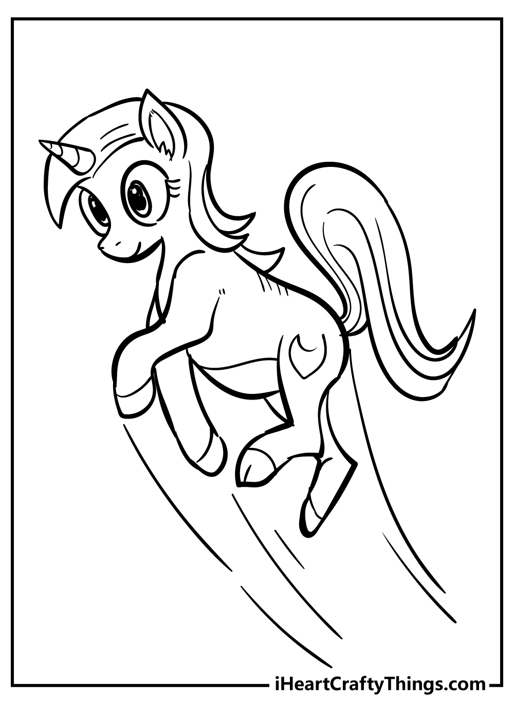 My little pony coloring pages free printables