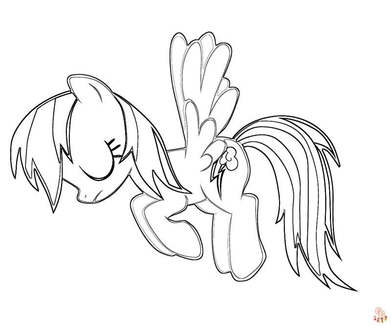 My little pony coloring pages for kids