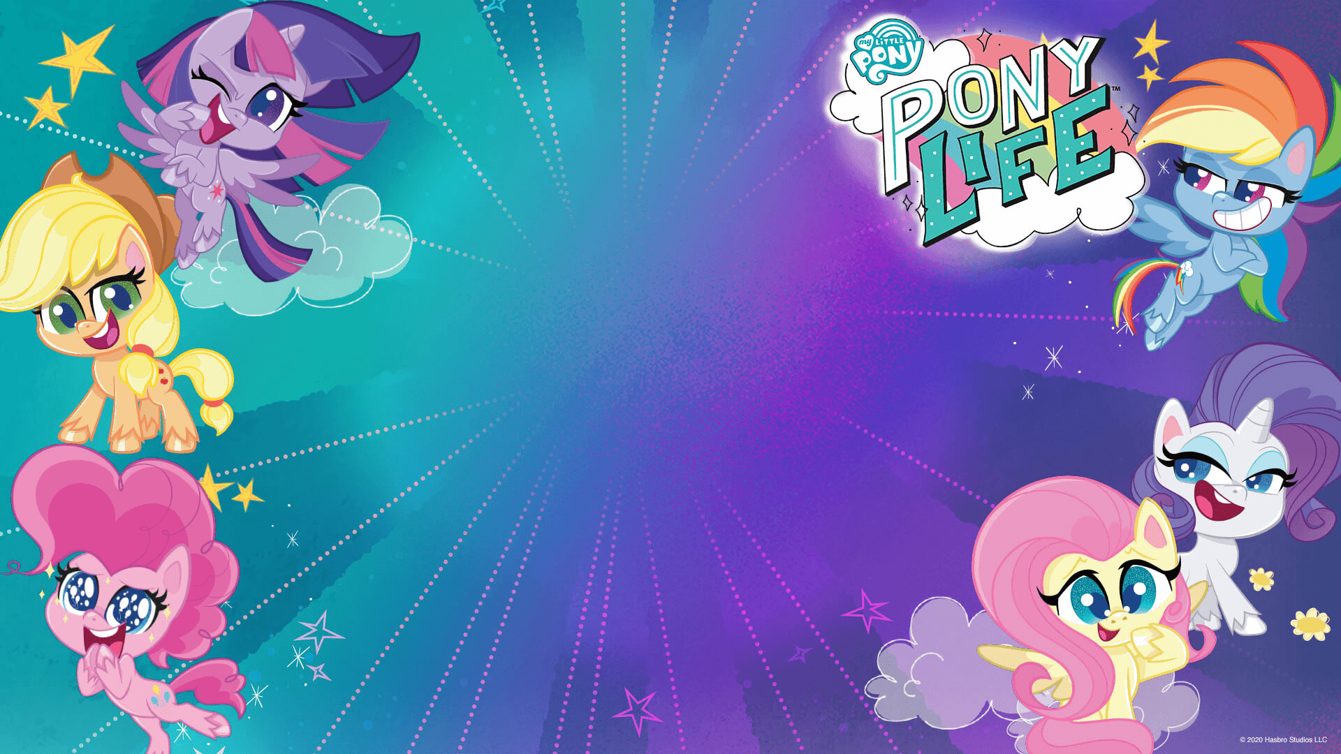 My little pony pony life hd papers and backgrounds