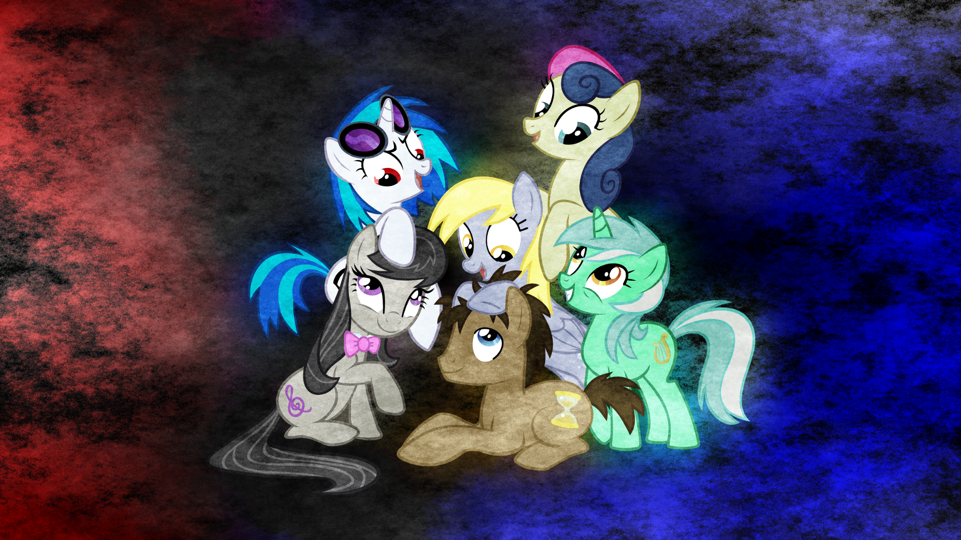 Background ponies wallpaper by callmemh on