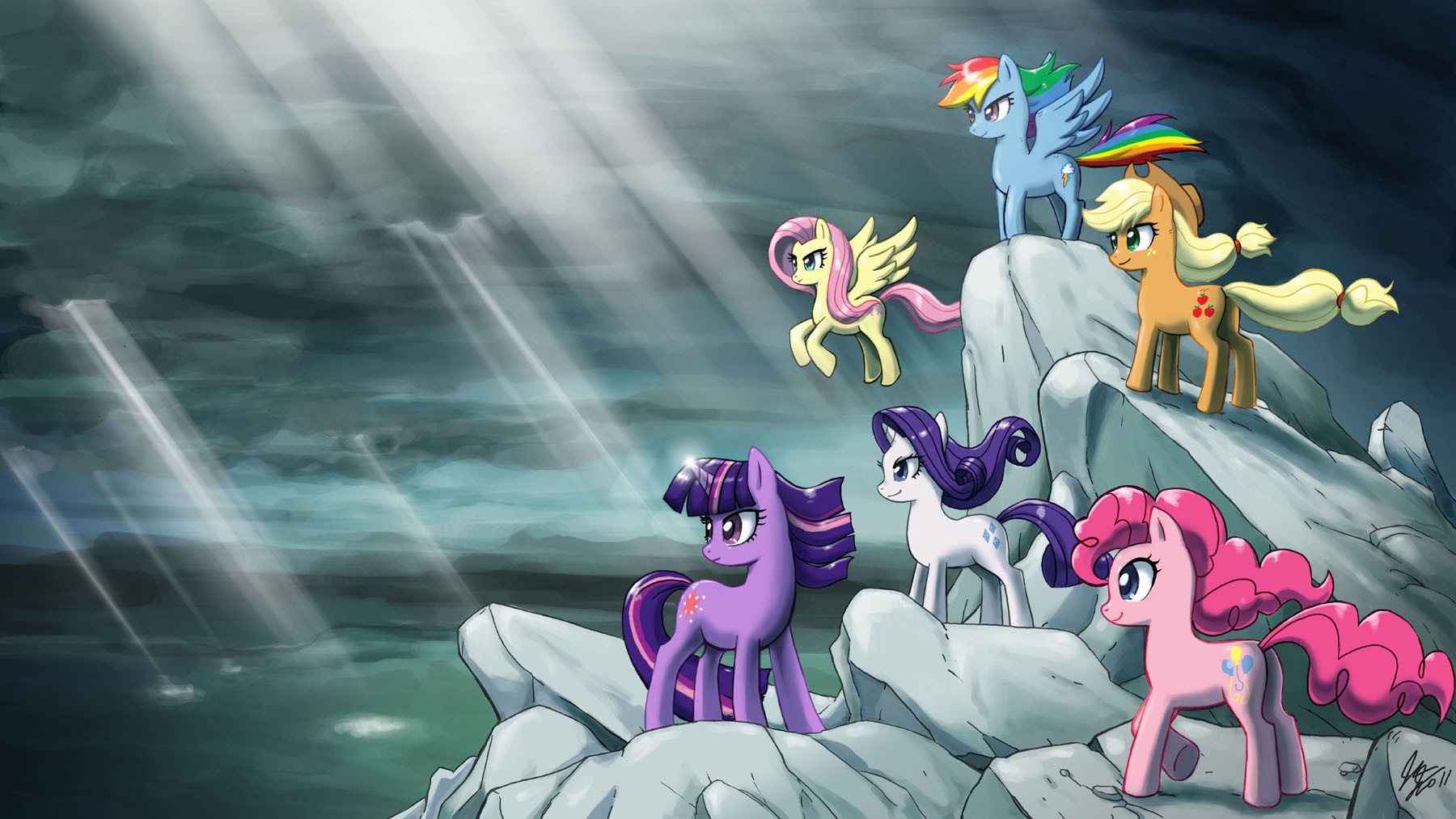 My little pony friendship is magic paper by johnjoseco