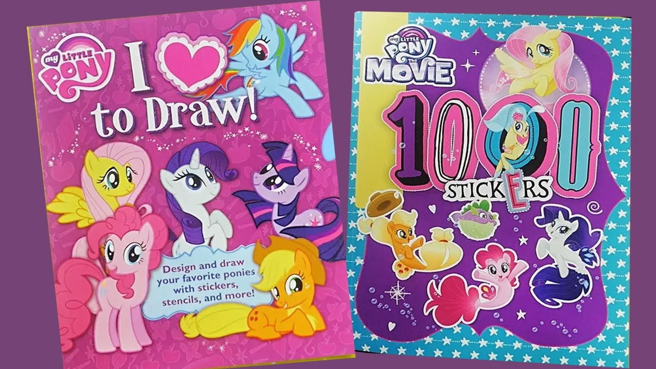 Lp y little pony activity book