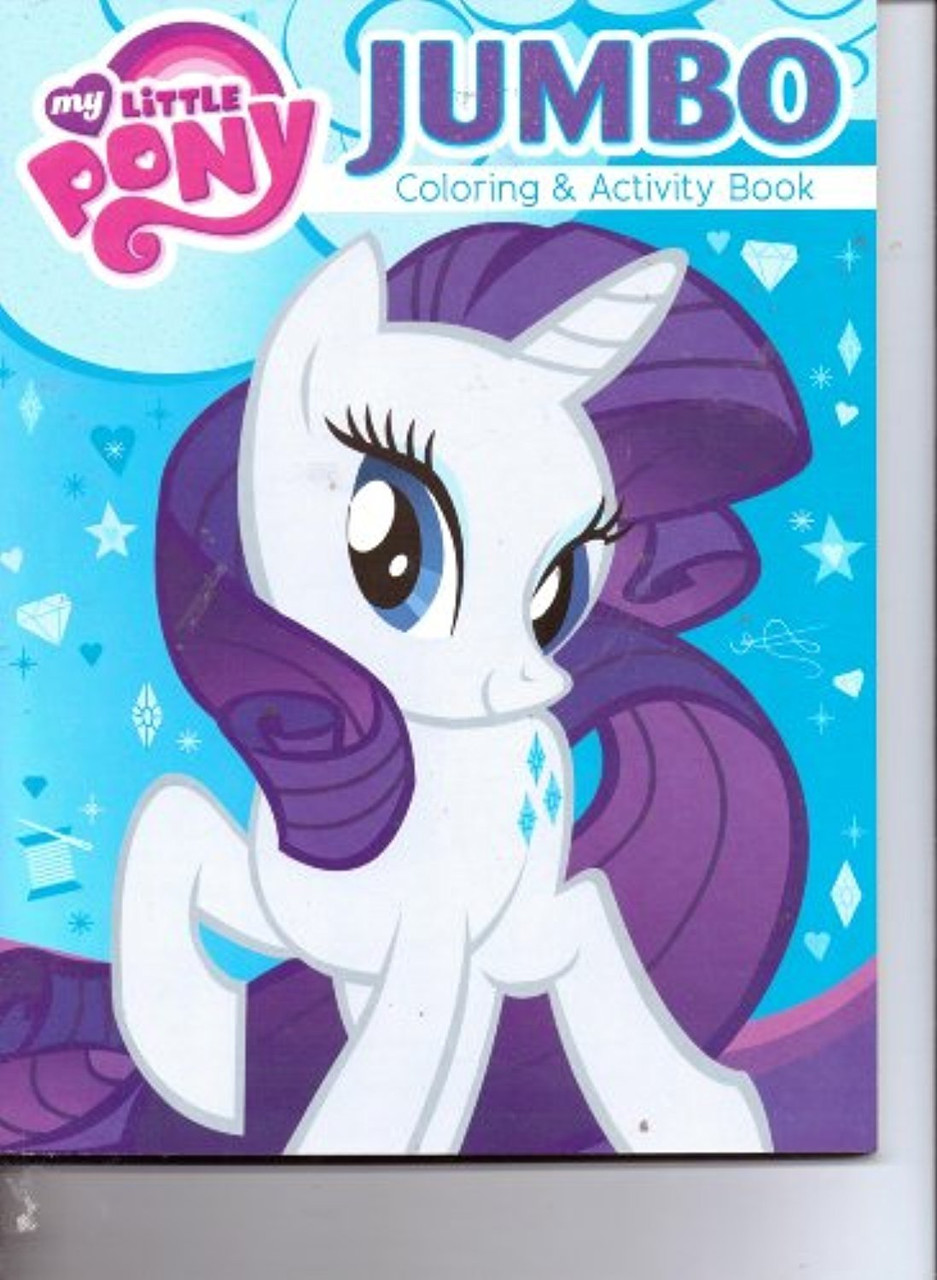 My little pony jumbo coloring activity pages pgs