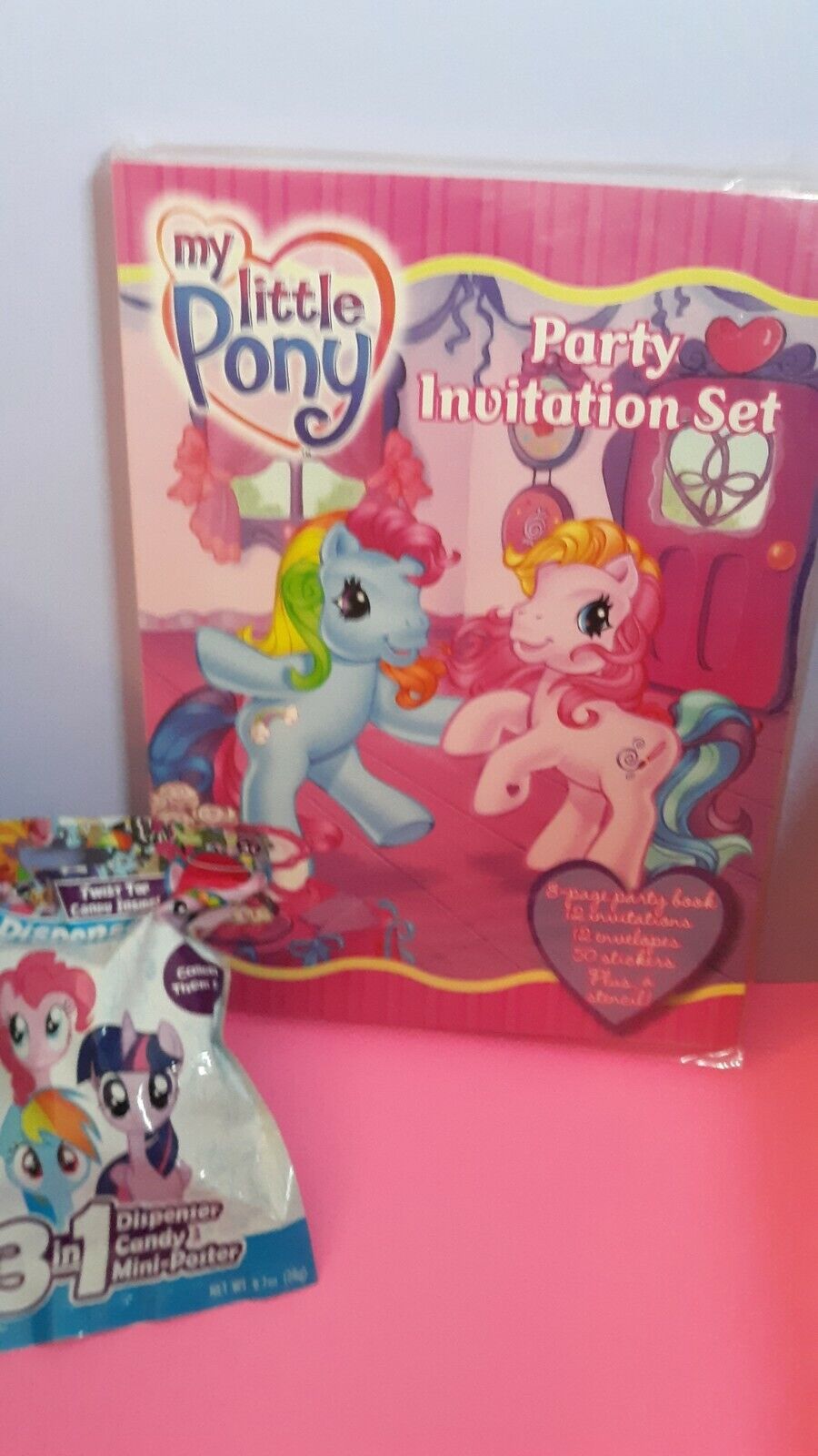 My little pony party invitation set pg book invitations stickers stencil for sale online