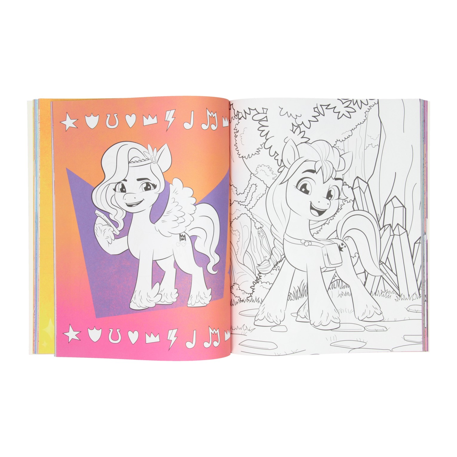 My little pony coloring book coloring pages thimble toys