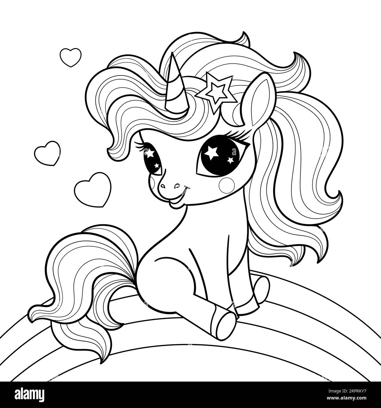 Pony princess coloring book hi