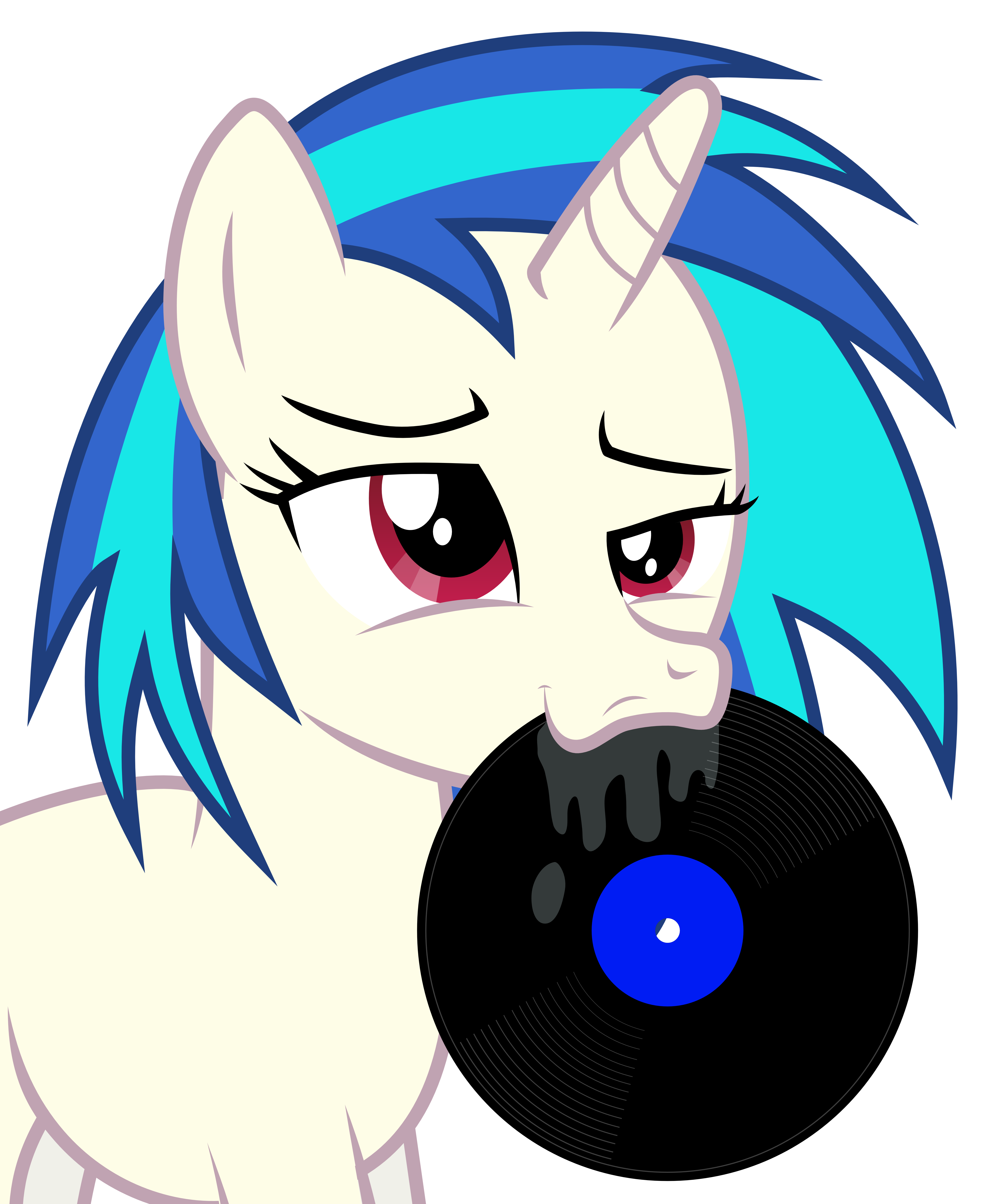 Vinyl loves vinyl my little pony friendship is magic know your meme